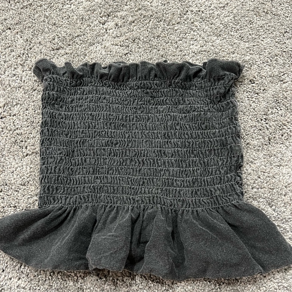truly madly deeply ribbed flow tube top